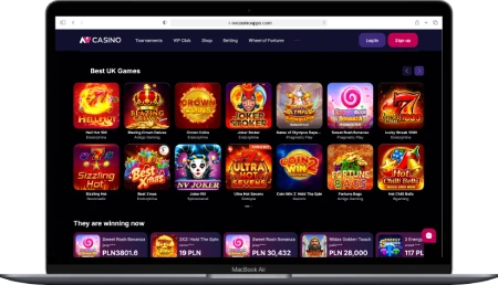 Wybór gier NV Casino