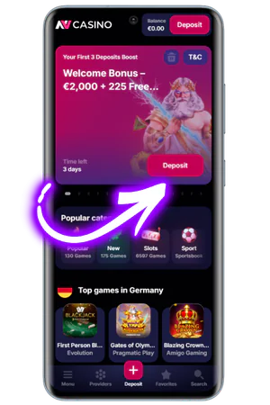 NV Casino Login Review: Guthaben aufladen bei NV Casino leicht erklärt