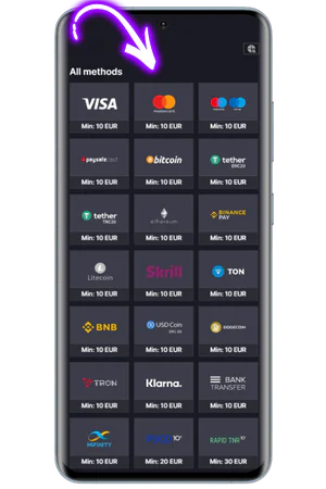 Deposit form