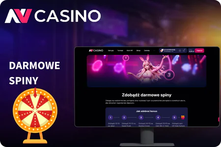 Alokacja darmowych spinów NV Casino