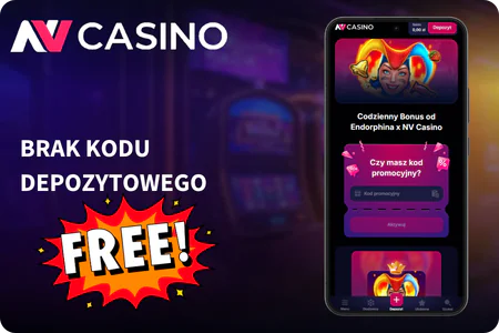 Bonus bez depozytu NV Casino