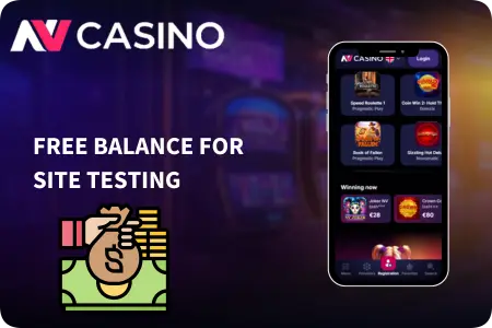 NV Casino free balance for site testing