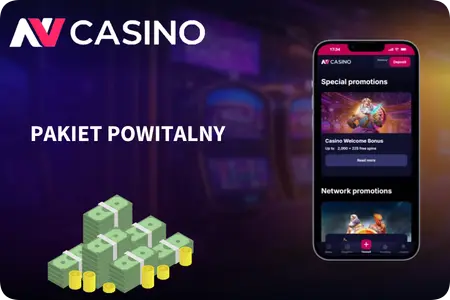 Oficjalna oferta bonusu powitalnego NV Casino