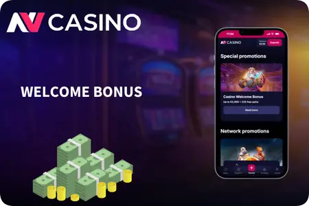 Official NV Casino welcome bonus offering